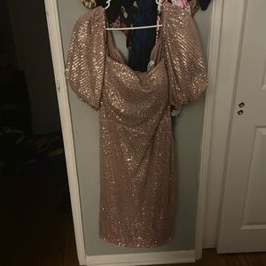 3XL Sequins Dress
